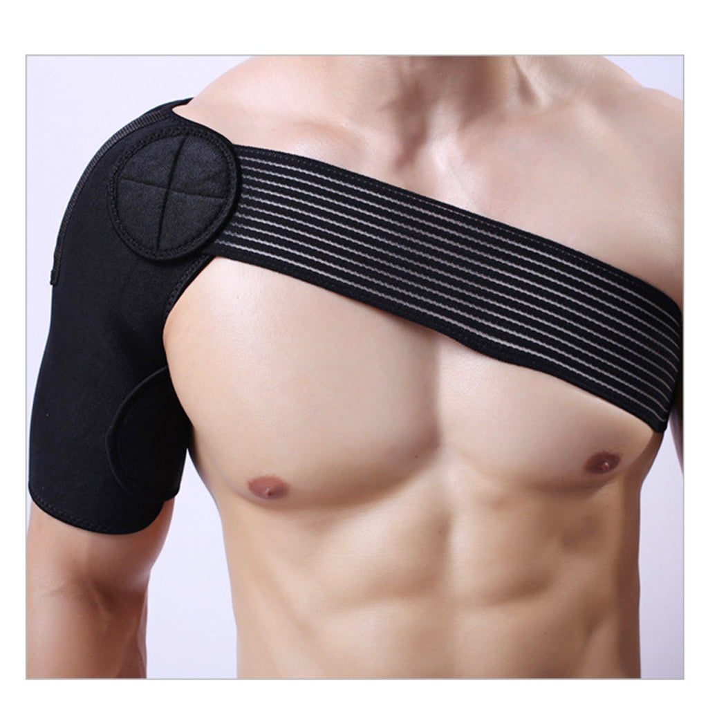 Elastic Shoulder Brace Support Strap Wrap Belt Pain Relief