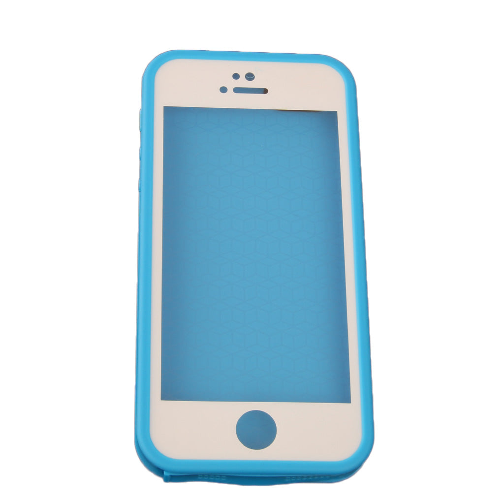 Waterproof Convenient Phone Case Cover Protector Screen Compatible For iPhone 5 5S Blue