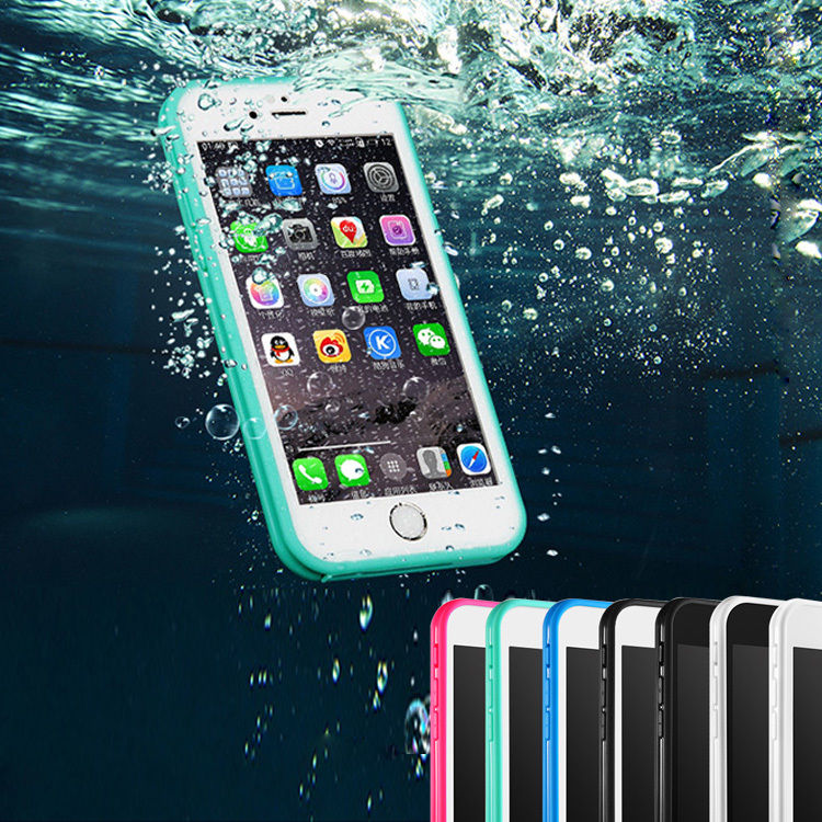 Waterproof Convenient Phone Case Cover Protector Screen Compatible For iPhone 5 5S Blue