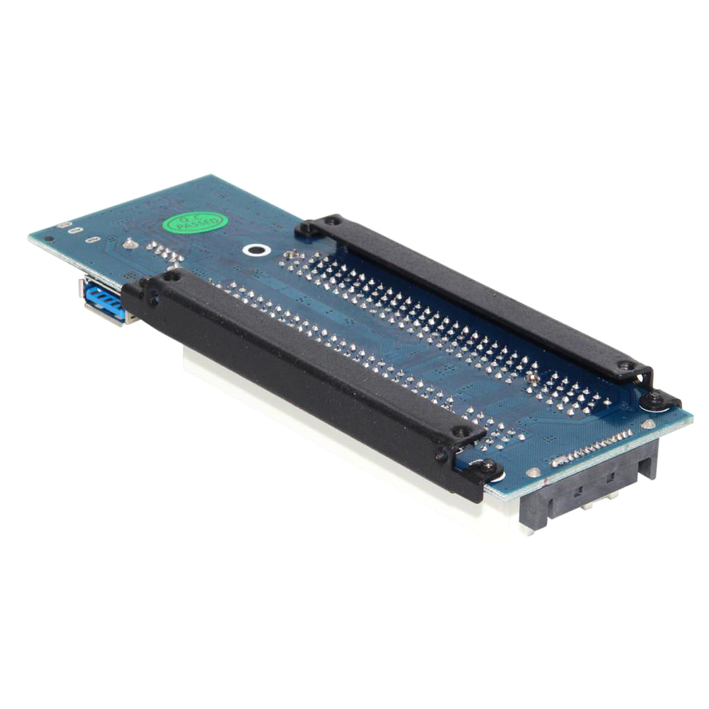 PCI-E Express X1 To Dual PCI Riser Extender Card Adapter With USB 3.0 Cable No drivers required