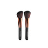 22PCS/SET Professional Convenient Eyeliner Eyebrow Foundation Blending Brush Beauty Supplies Cosmetic Tool Black Coffee