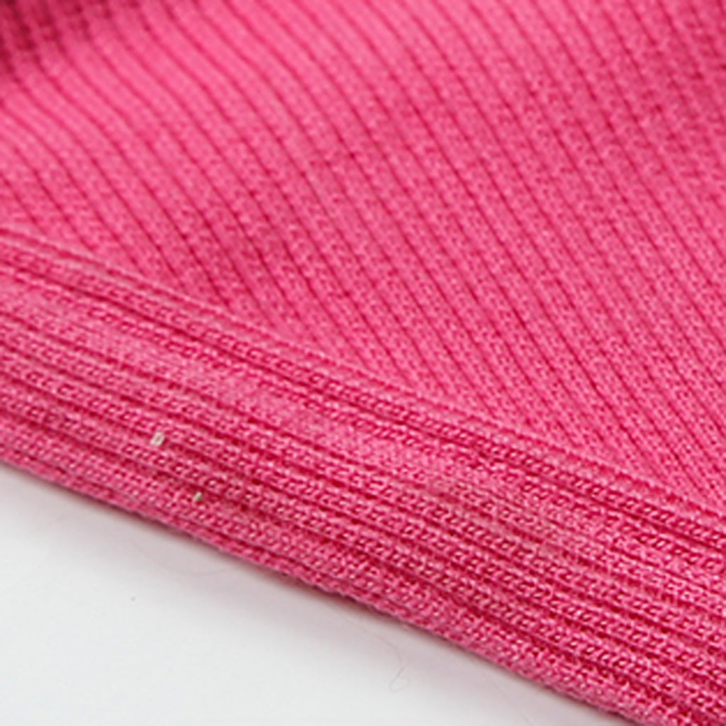 Pet Female Dog Under Clothing Supplies Soft Moisture Breathable Ribbing Classic Physical Pant Sanitary Underwear Rose Red L