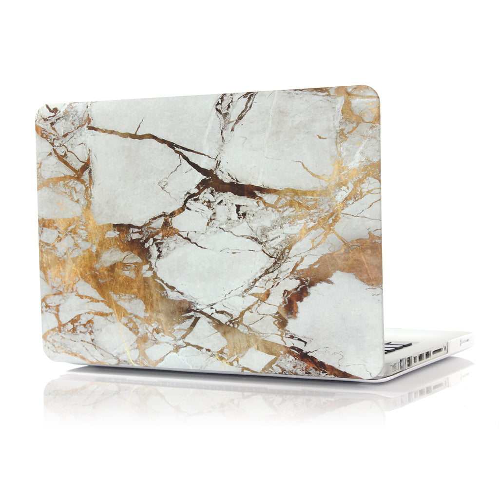 Fashionable Marble Hard Case Cover Top Case Bottom Case Cover COMPATIBLE FOR 13'' Macbook Pro #4