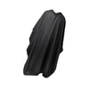 Ultra Thin Lightweight Waterproof Plastic Hair Cape Hairdressing Gown Cloth Cover 150x140cm Black