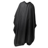 Ultra Thin Lightweight Waterproof Plastic Hair Cape Hairdressing Gown Cloth Cover 150x140cm Black