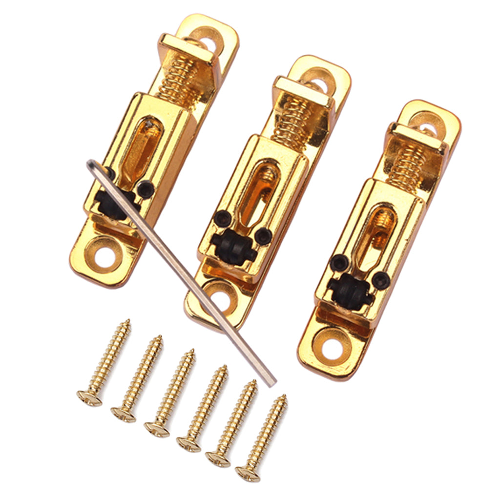 Bridge Tremolo Roller Saddle for Strat Telecaster ST TL Cigar Box 6 String Electric Guitar