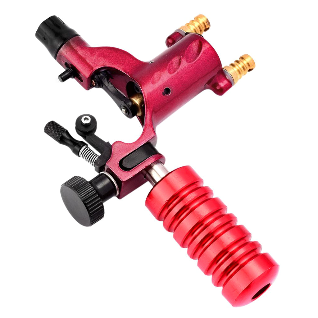 Lightweight Rotary Tattoo Machine Dragonfly Shader Liner With Handle Grip For Tattooist Tattoo Art Supplies Red