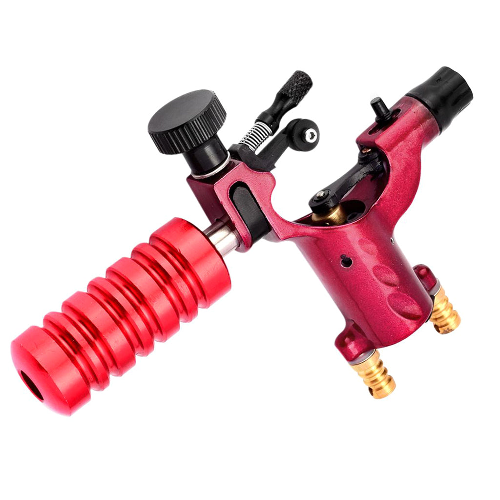 Lightweight Rotary Tattoo Machine Dragonfly Shader Liner With Handle Grip For Tattooist Tattoo Art Supplies Red