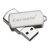 Metal USB 2.0 Flash Memory Stick Thumb U Disk Rotating Steel Body Pendrive For iPad/PC Tablet 128GB