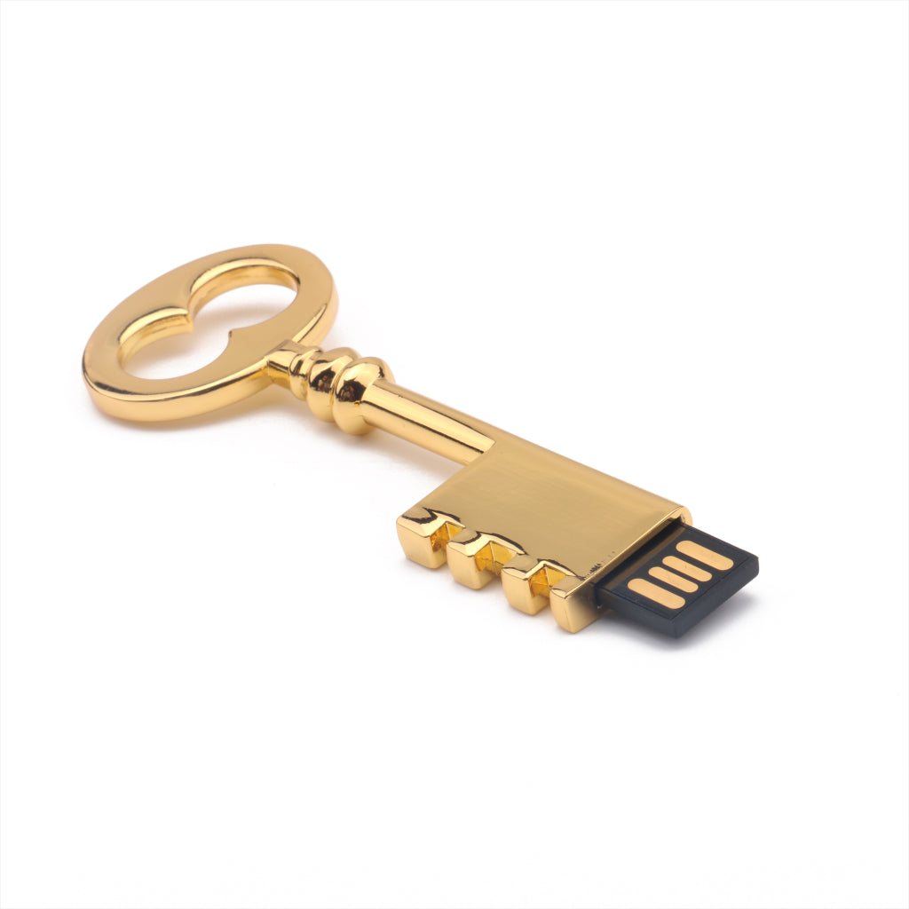 Memory Stick USB Flash Drive Disk Data Storage Retro Metal for Laptop 16 GB