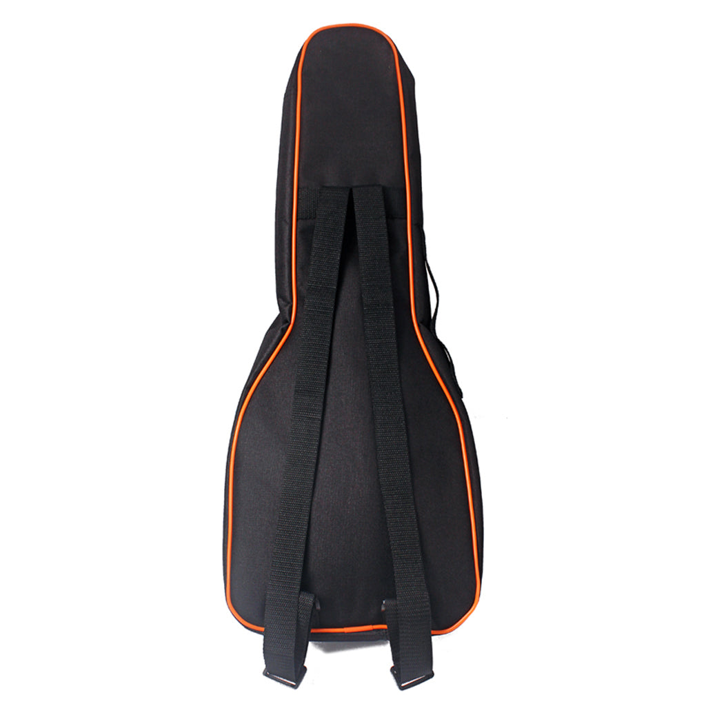 23'' 5mm Padded Ukulele Soft Case Gig Bag with Nylon Hand Strap for Soprano Concert Ukulele