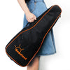 23'' 5mm Padded Ukulele Soft Case Gig Bag with Nylon Hand Strap for Soprano Concert Ukulele