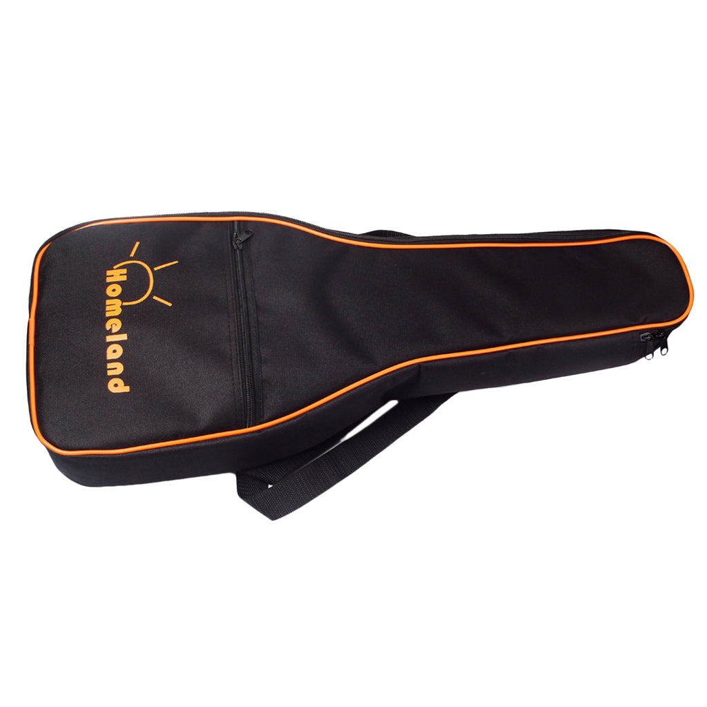 23'' 5mm Padded Ukulele Soft Case Gig Bag with Nylon Hand Strap for Soprano Concert Ukulele