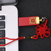 USB 2.0 Flash Drive High Read Speed Memory Storage for Laptop Chinese Knot 8GB