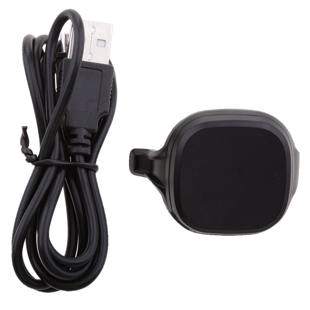 Charging Cradle Charger Dock + USB Cable For Garmin Forerunner 10 / 15 GPS Smart Watch Small