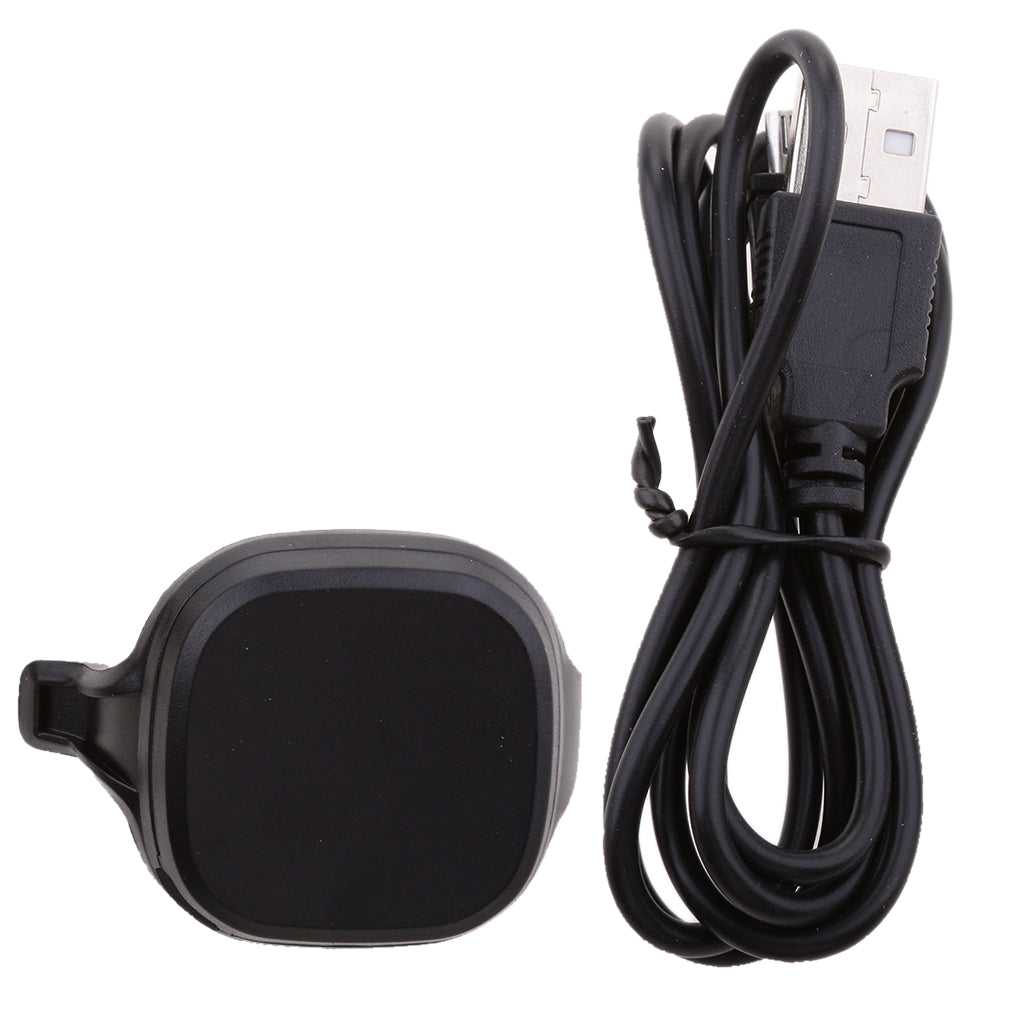 Charging Cradle Charger Dock + USB Cable For Garmin Forerunner 10 / 15 GPS Smart Watch Small