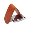 PU-Leather Clamshell Flash Drive Memory Stick Storage Thumb for Computer Brown 8GB