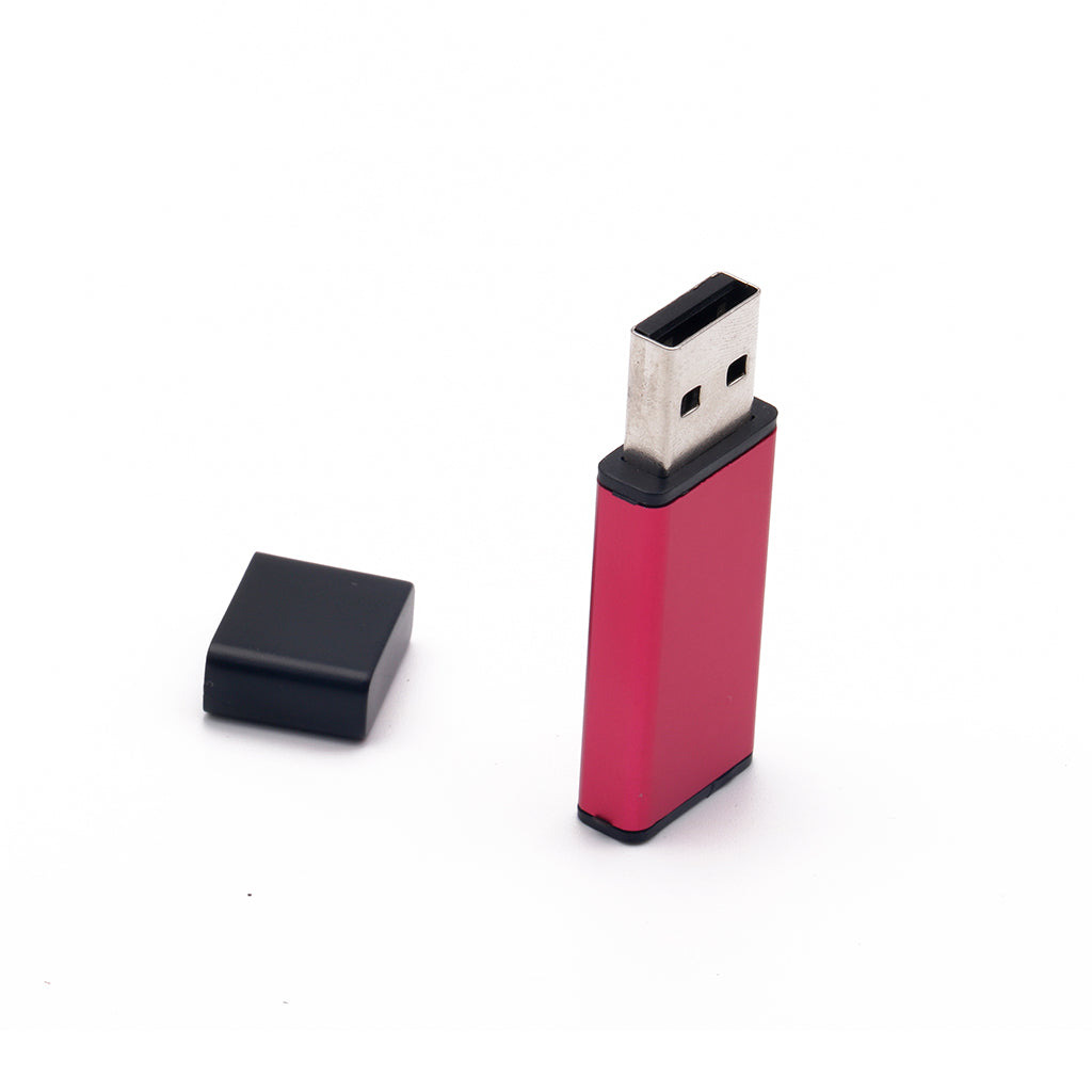 Red 64GB USB Flash Drives Memory Stick Storage Thumb Drives Pen for Laptop Aluminum