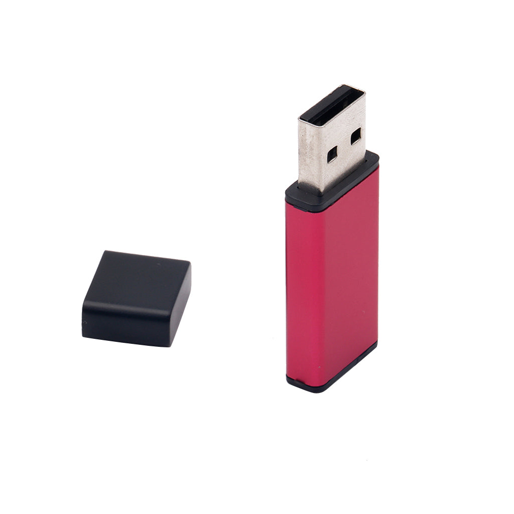 Red 64GB USB Flash Drives Memory Stick Storage Thumb Drives Pen for Laptop Aluminum