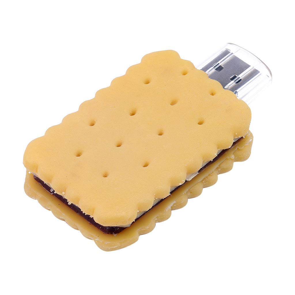 32GB Biscuits USB Flash Drive Jump Pen Drive Storage Thumb Stick U-Disk