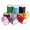 10 Rolls Cotton Cords Strings Ropes For DIY Bracelet Beading Jewelry Making