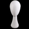 18.9'' Light White Stable Mannequin Head Bust for Wigs Jewelry Scarf Glasses Headset Display Counter Store or Salon Home