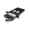 PCI 2.5''SATA HDD Mobile Rack Dock for 7.0/9.5mm 2.5'' SATA III HDD/SSD Black