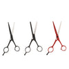 Professional 6 Inch Hair Cutting Thinning Scissors Hairdressing Salon Barber Shears Straight Edge Red