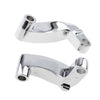 Chrome Mirror Relocation Extension Adapter Kit For Harley Motorcycles 2006 2007 2008 2009 2010 2011 2012 2013 2014