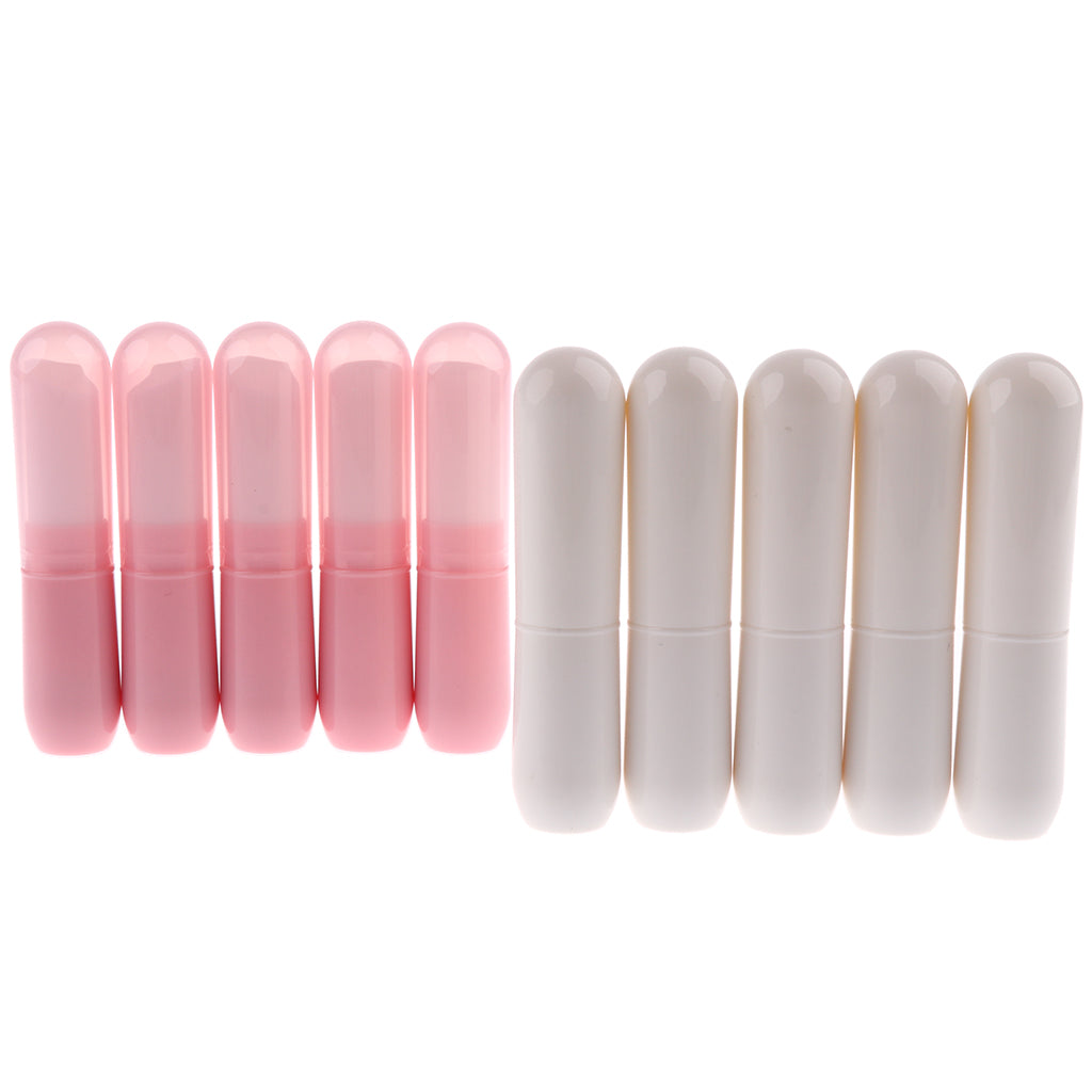 New Lots 10pcs 4g Empty Lip Balm Tubes Containers Lipstick Refillables Bottles