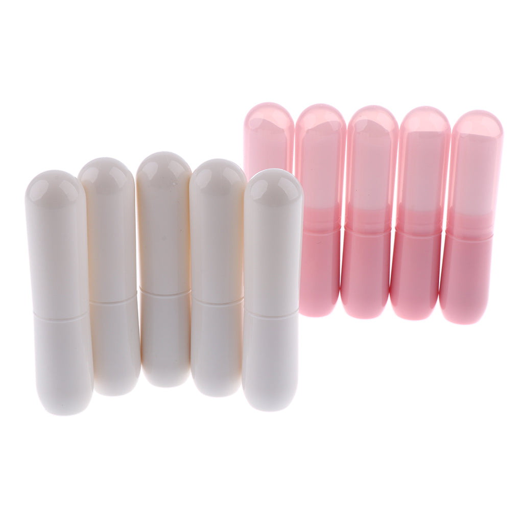 New Lots 10pcs 4g Empty Lip Balm Tubes Containers Lipstick Refillables Bottles