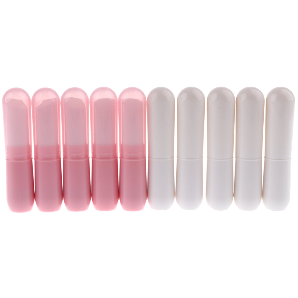 New Lots 10pcs 4g Empty Lip Balm Tubes Containers Lipstick Refillables Bottles