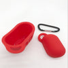 Silicone Shockproof Charging Case Cover Skin Protective For Apple AirPods Red