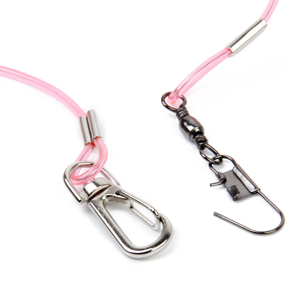 Set Of Copper U-Shackle Easy To Wear Comfortable Leash With Copper Ring + Metal Ring Random