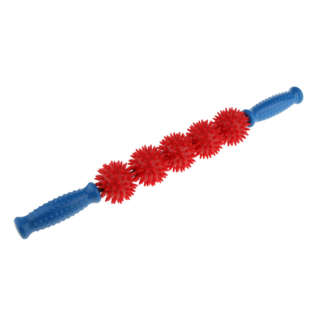 Spiky Ball Trigger Point Muscle Relax Stick Massager Myofascial Roller