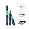 Lasting & Waterproof 12Color Matt Lip Liner Pencil+Liquid Eyeliner Pen Eye Lip Contour Set Makeup Comestics