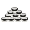 12PCS Makeup Plastic Refillable Empty Loose Powder Jar Pot Box Cosmetic Container Sifter Case 10g