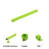 Green Magic Ruler Slap Band USB2.0 Flash-Memory Stick Storage Thumb for PC 16GB