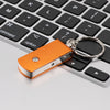 Mini USB2.0 Flash Stick Memory PC Pen Drive Storage Swivel Key Chain Design Gold 32GB