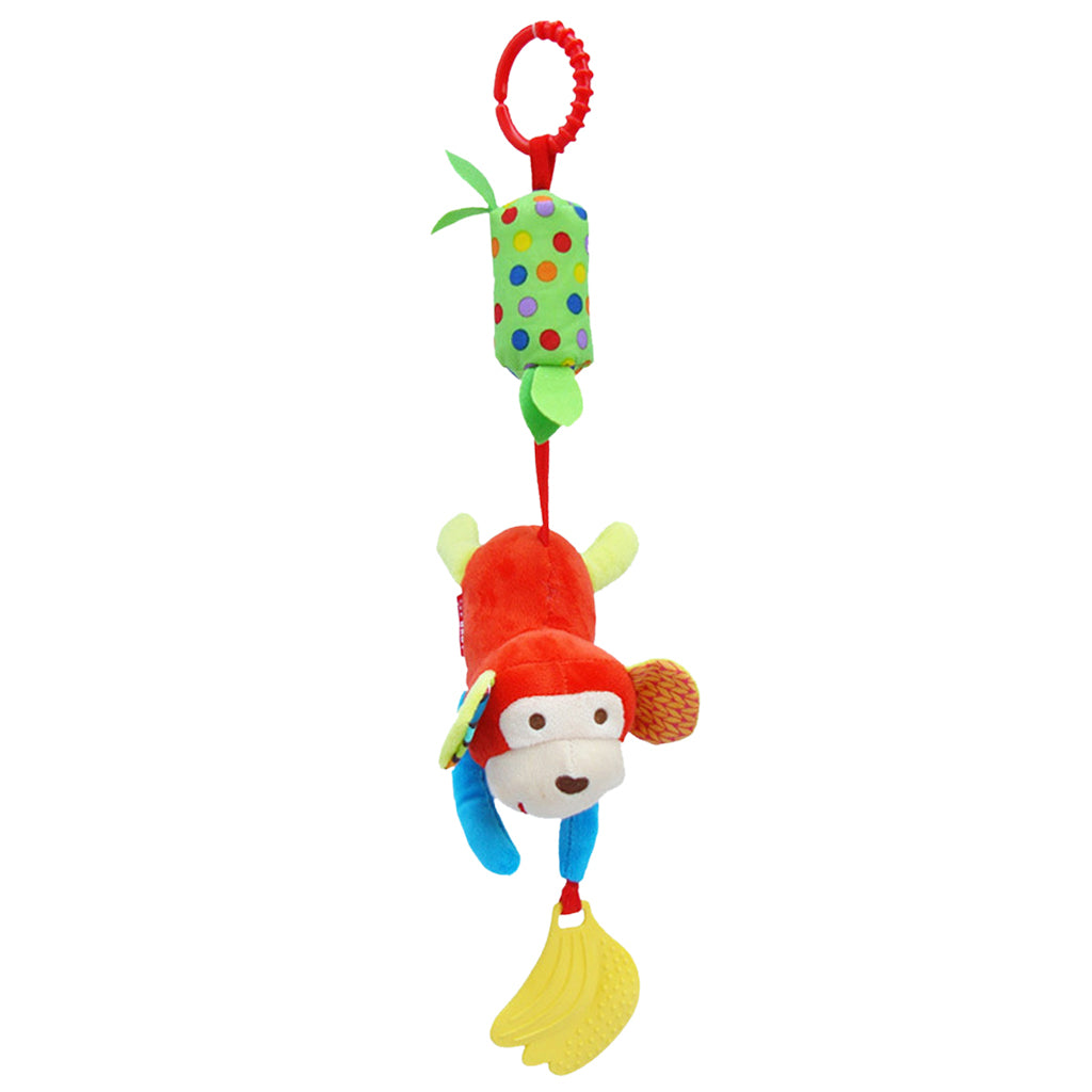 Baby Hanging Toys Puppet Handbells Baby Car Crib Stroller Toys Monkey