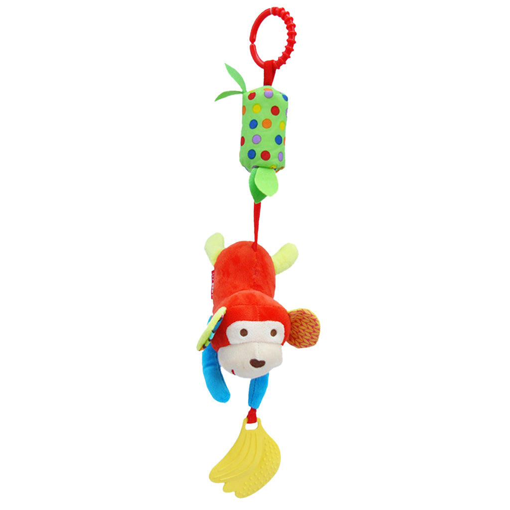 Baby Hanging Toys Puppet Handbells Baby Car Crib Stroller Toys Monkey