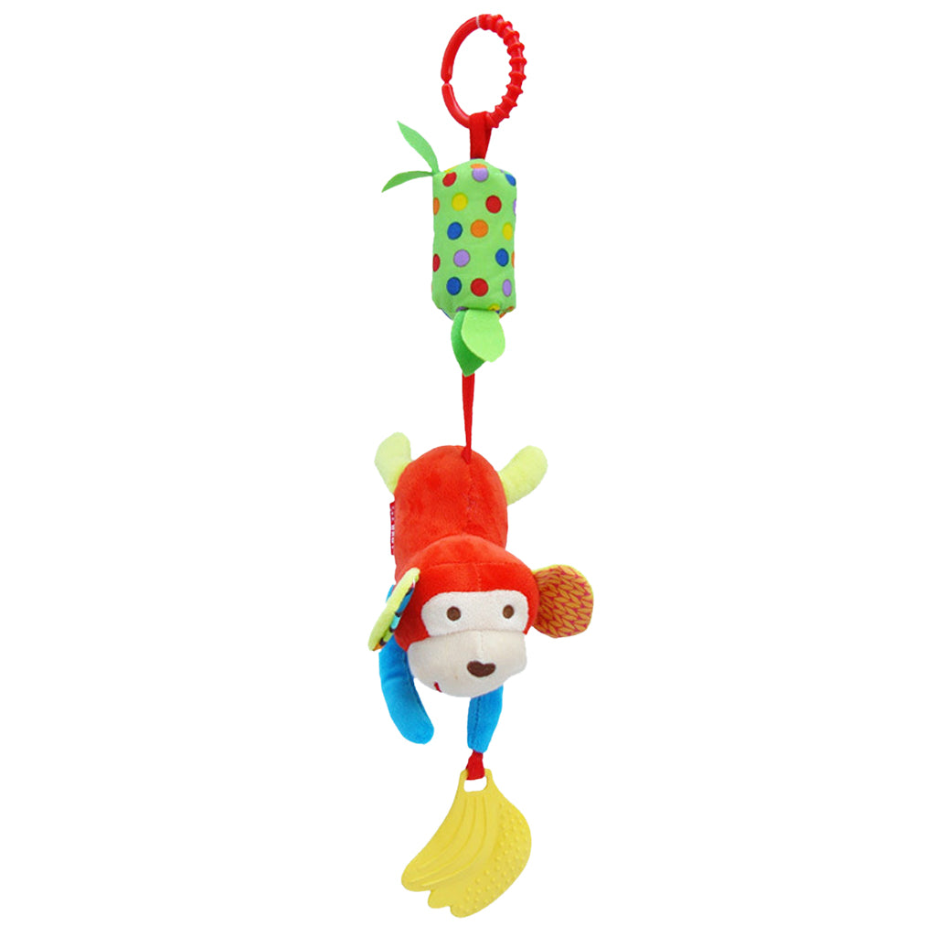 Baby Hanging Toys Puppet Handbells Baby Car Crib Stroller Toys Monkey