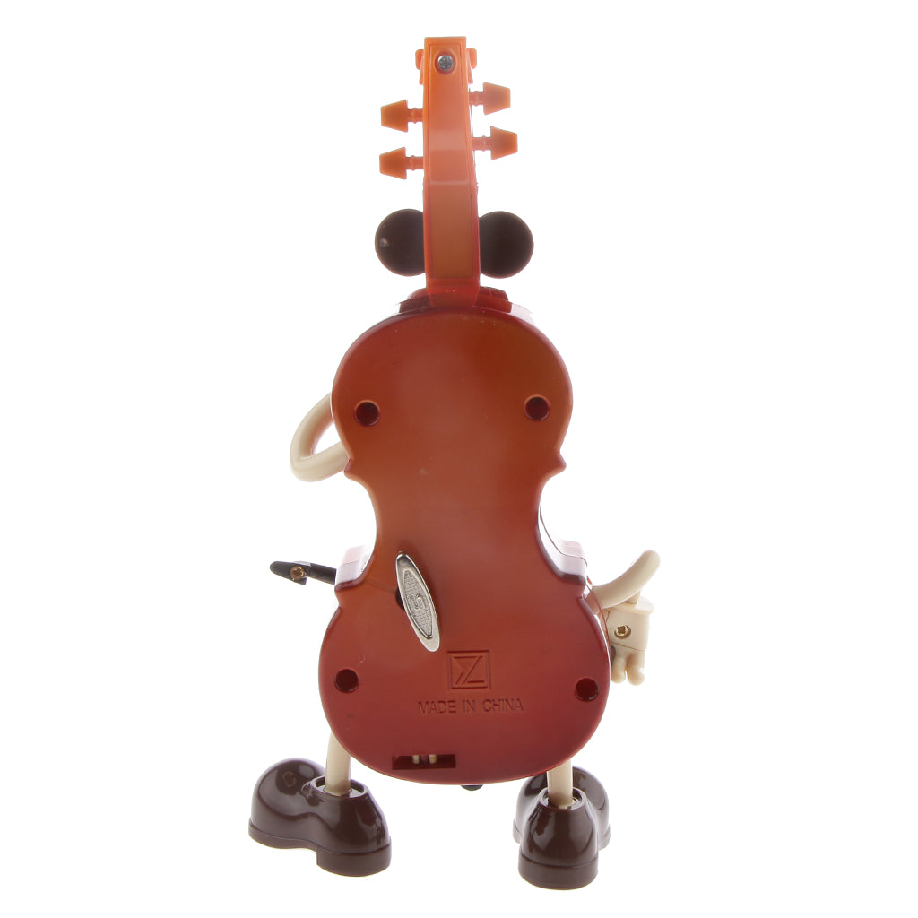 Cute Guy Swing Windup Cello Music Box Musical Toy Table Ornament Kids Gift