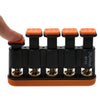 Guitar Beginner Hand Exerciser Finger Strengthener Trainer Hand Exerciser Orange & Black