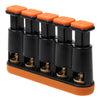 Guitar Beginner Hand Exerciser Finger Strengthener Trainer Hand Exerciser Orange & Black