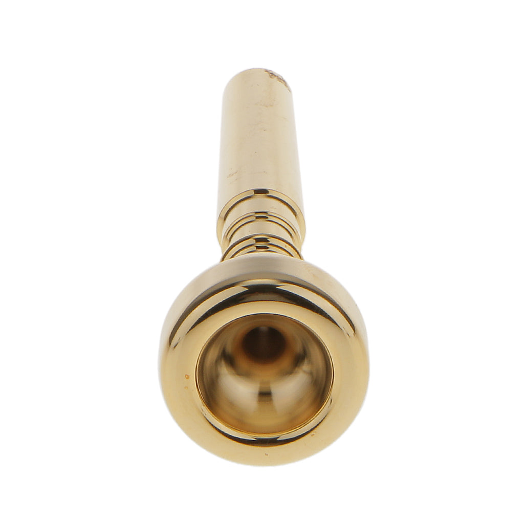 7C Trumpet Mouthpiece Metal for Yamaha Bach Conn King Trumpet Golden Plated