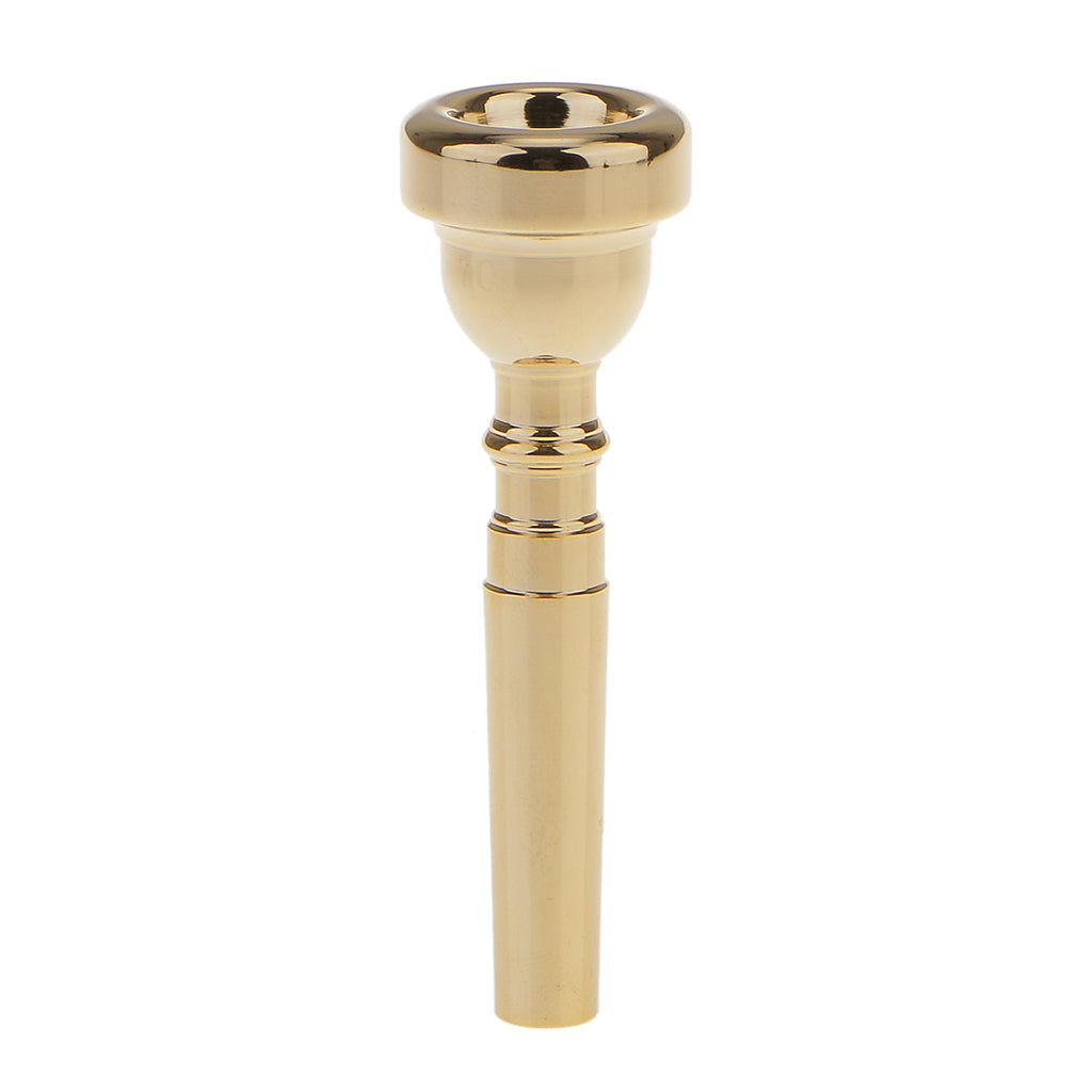 7C Trumpet Mouthpiece Metal for Yamaha Bach Conn King Trumpet Golden Plated