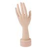 Nail Art Training Hand Flexible Soft Plastic Flectional Mannequin Model Hand Nail Art Practice