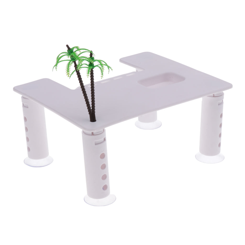 Reptile Chill Out Platform, Basking & Climbing Platform - Turtle Terrapin - Coconut tree