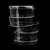 Round Shape Rotatable Clear Acrylic Drawers Makeup Case Cosmetic Jewelry Display Rack Storage Box